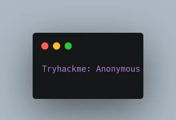 anonymous-tryhackme-walkthrough
