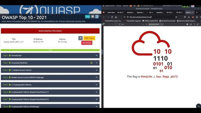 OWASP Top 10 - 2021 Tryhackme Walkthrough