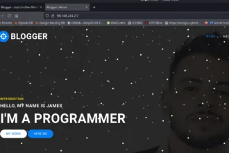 Blogger OffSec Walkthrough
