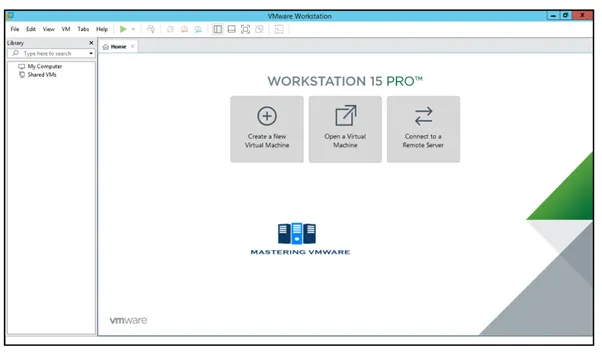 Launch VMware Workstation Pro