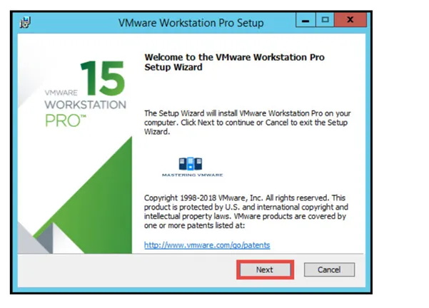 Start Installation Wizard